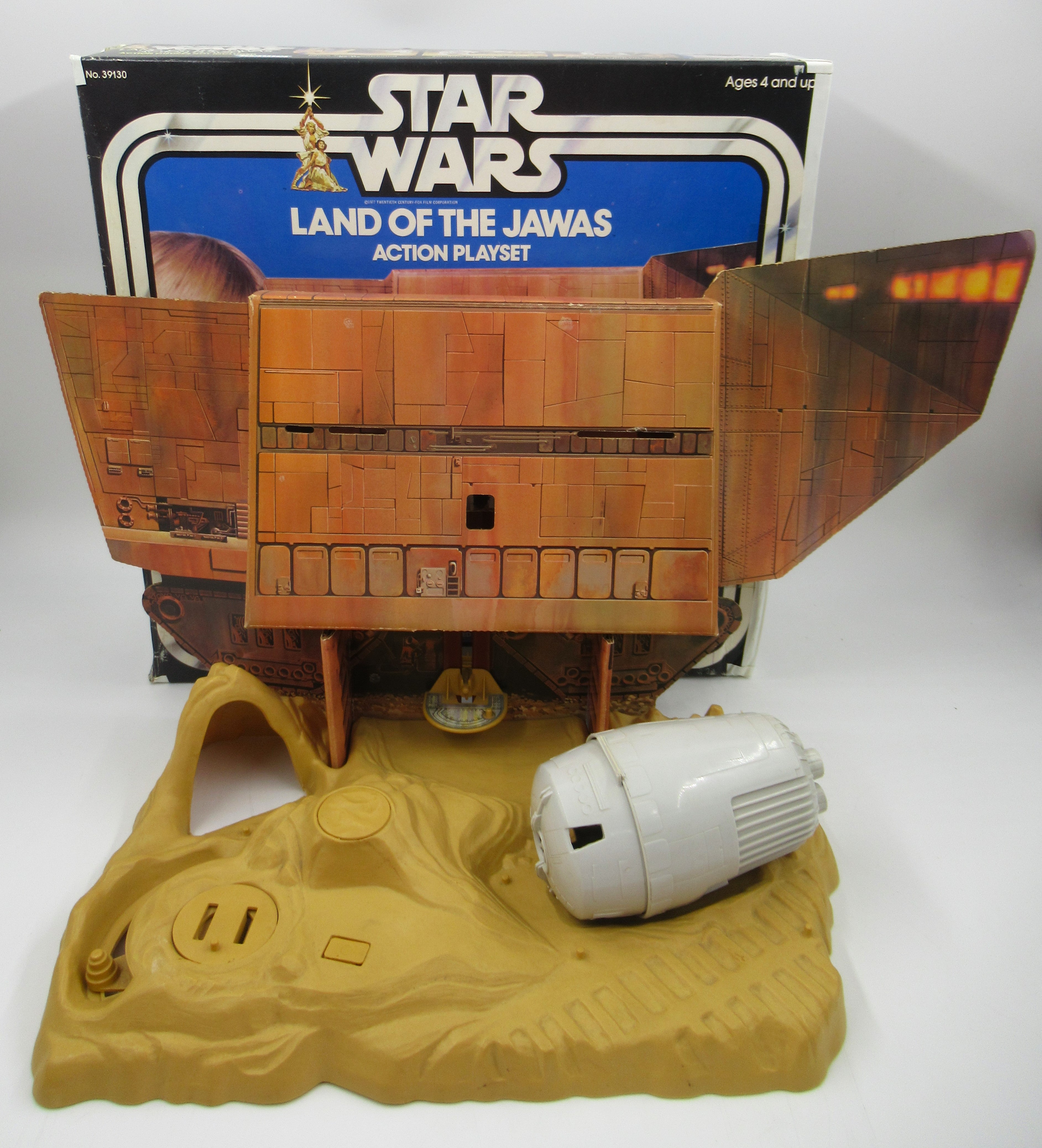STAR WARS Land of the Jawas Action Playset with Box - Kenner (1977) Vintage Toy
